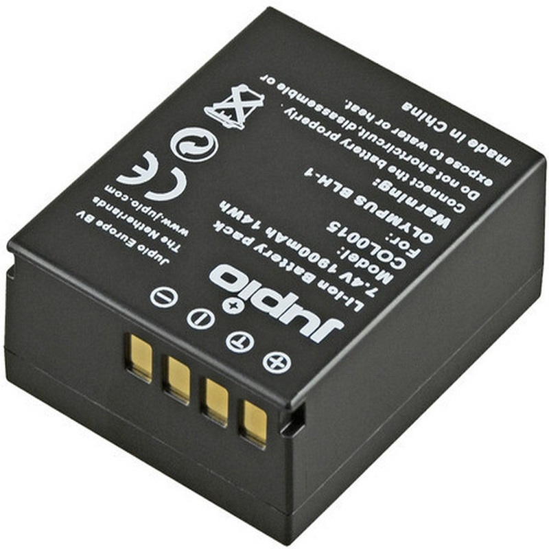 Jupio Camera Battery Olympus Blh-1 7.4v 1900mah