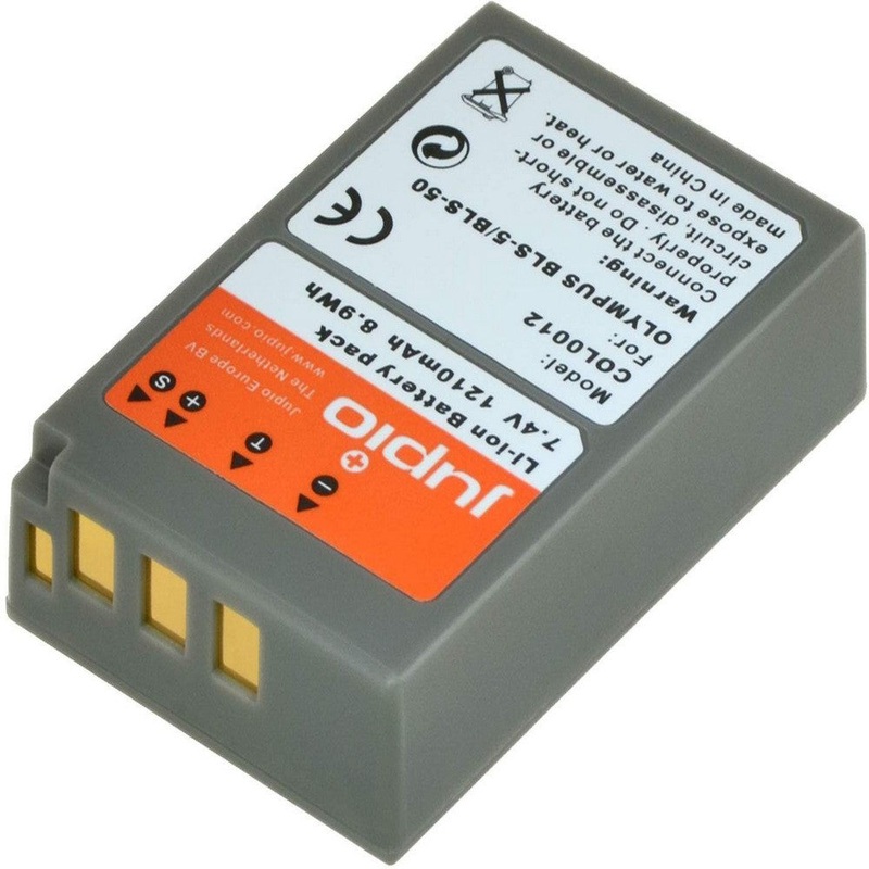 Jupio Camera Battery Olympus Bls-5/Ps-Bls5 7.4v 1210mah