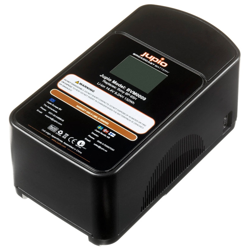 V-Mount Battery 14.4v Lcd Display D-Tap & Usb 5v Output 132 Wh / 9200mah