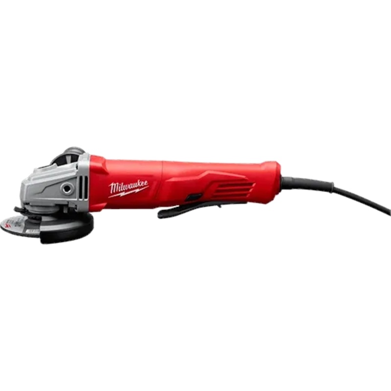 11 Amp Corded 4-1/2 in. Small Angle Grinder Paddle Lock-On