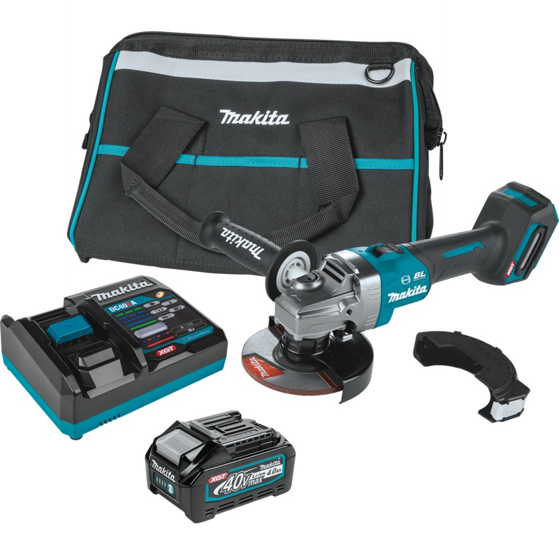 40V MAX XGT BL4-1/2/5 ANGLEGRINDER KIT, WITH ELECTRIC