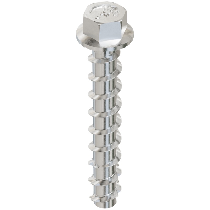 Simpson THDC25200H6SS Titen HD 1/4 in. x 2 in. Type 316 Stainless-Steel Heavy-Duty Screw Anchor (50-Qty)