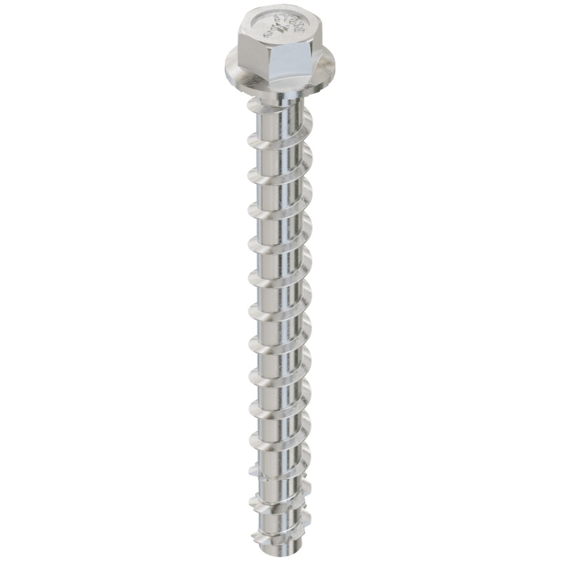 Simpson THDC25300H6SS Titen HD 1/4 in. x 3 in. Type 316 Stainless-Steel Heavy-Duty Screw Anchor (50-Qty)