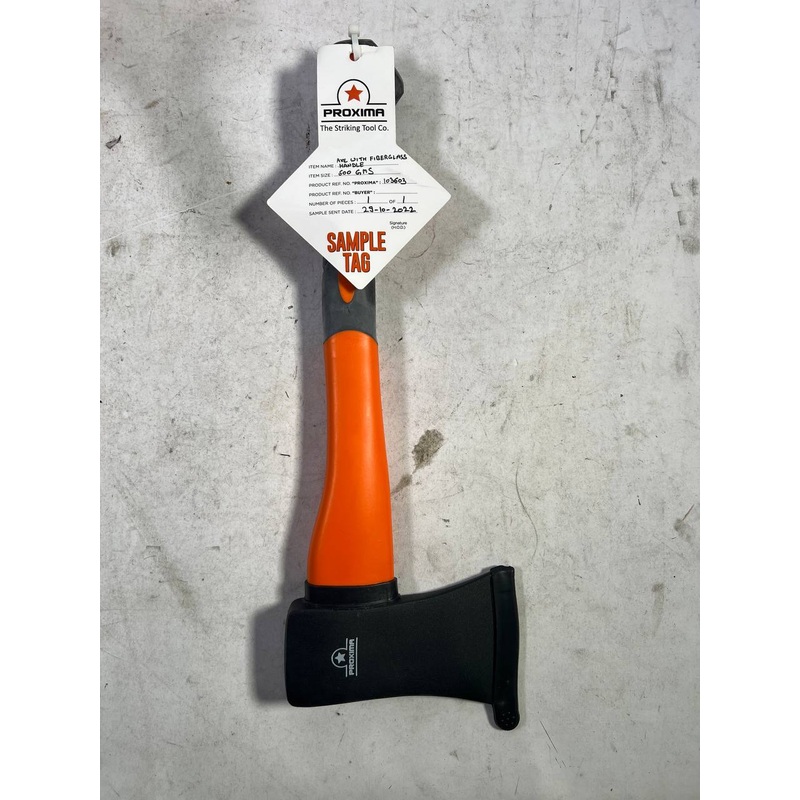 Beil 600 g, Stiel vollstndige Glasfaser - Neuwertig
