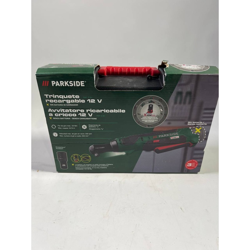PARKSIDE 12 V Akku-Ratsche PAR 12 B1, ohne Akku und Ladegert - Neuwertig