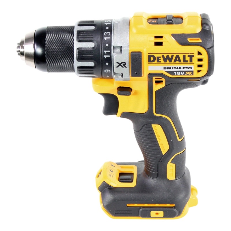 Taladro atornillador a batera DeWalt DCD 791 E2 18 V 70 Nm sin escobillas + 2x batera Powerstack 1,7 Ah + cargador