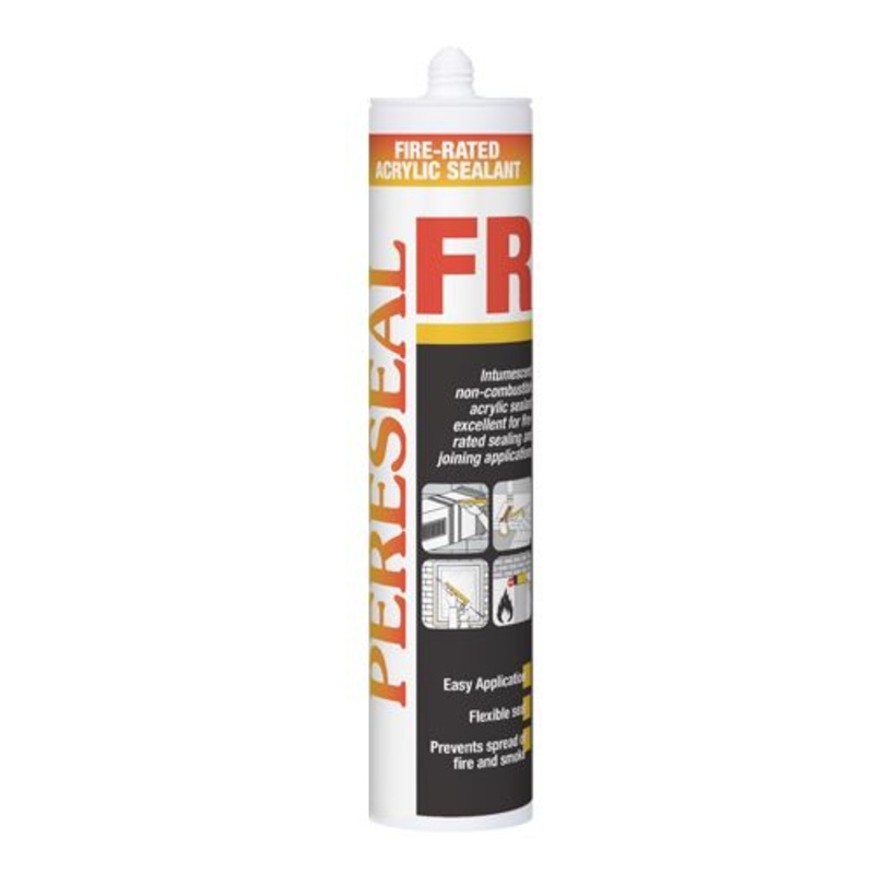 Pereseal Acrylic Sealant 300Ml (Grey/White) Fire Rated (20Pc/Ctn) | Model : SIL-A-PFR