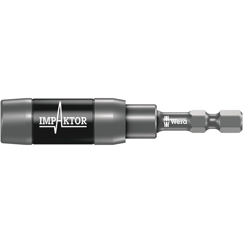 Portapuntas WERA 897/4 IMP R para puntas de 1/4 C 6.3 longitud 75 mm (4000829040)