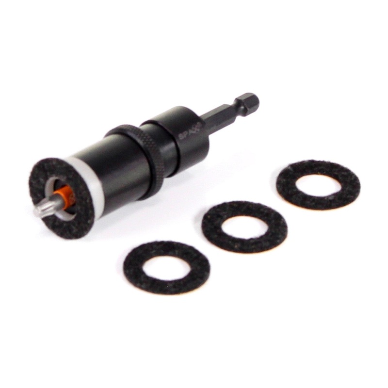 Tope de profundidad SPAX Drive Stop Montaje de 1/4" con broca T25 y anillos de fieltro (5000009186909)