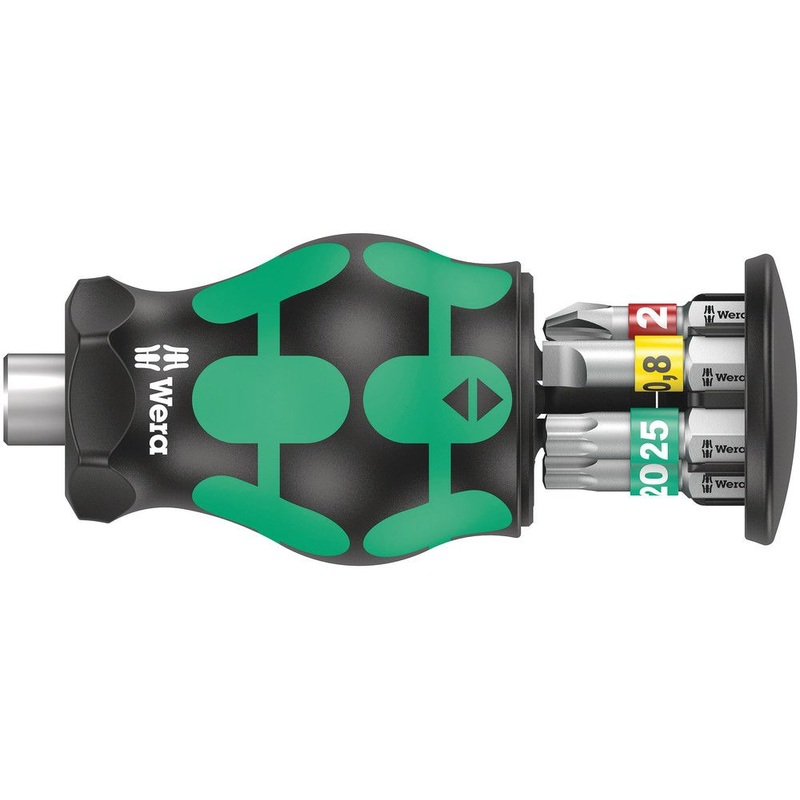 WERA portapuntas para cargador KK Stubby cargador 6 piezas (4000829505)