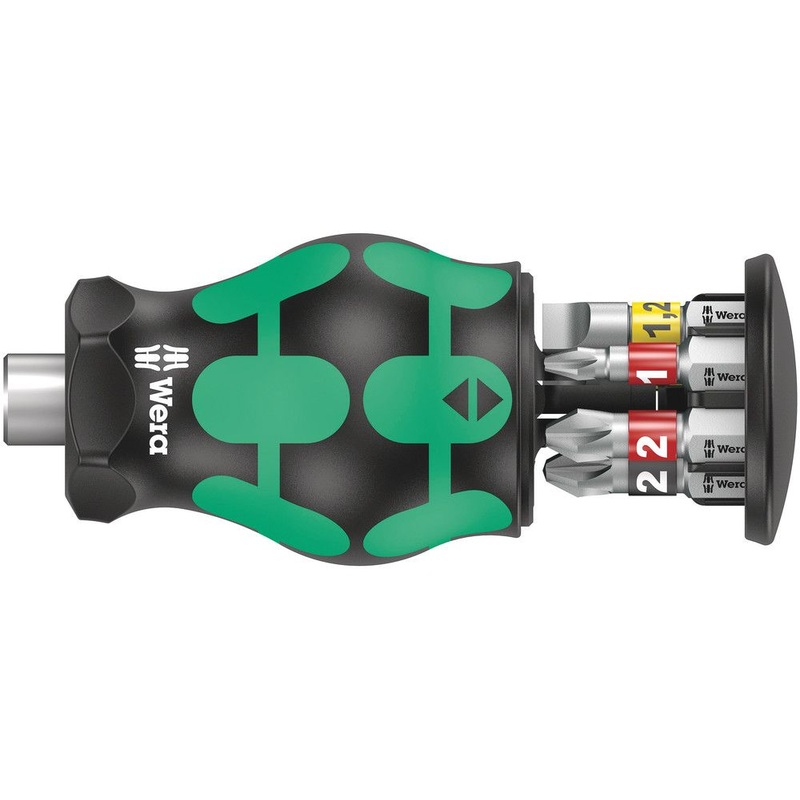 WERA portapuntas para cargador KK Stubby cargador 6 piezas (4000829506)