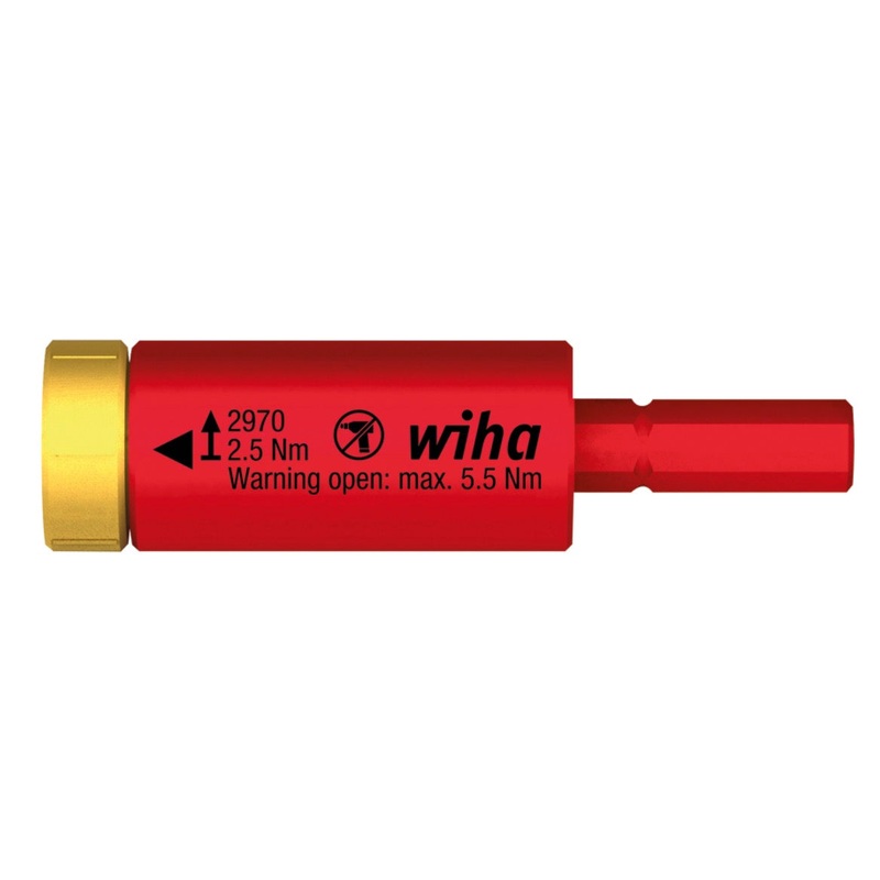 Wiha Torque Easy Torque Adaptador 2,5 Nm para slimBits (41343)