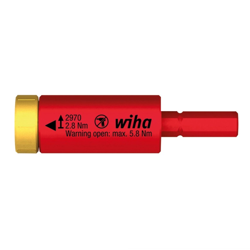 Wiha Torque Easy Torque Adaptador 2,8 Nm para slimBits (41344)