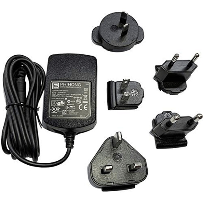 OHaus Adaptor Kit. Includes Plug Ends for EU, US, UK, AU and KR outlets