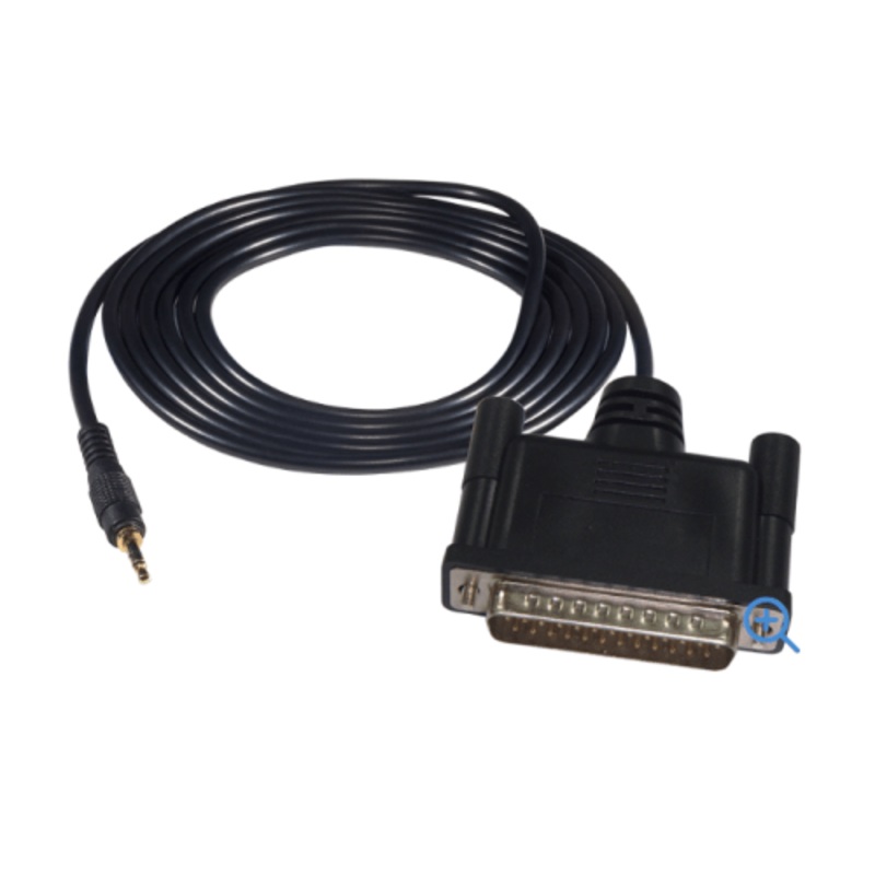 Printer cable 25-pin RS232 with Phono Jack - 3200779638
