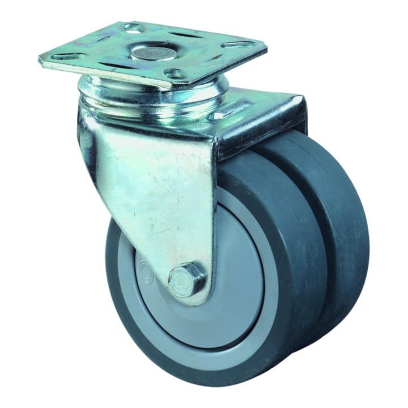 BS ROLLEN rueda giratoria doble 50 mm 60 kg (3000275275)