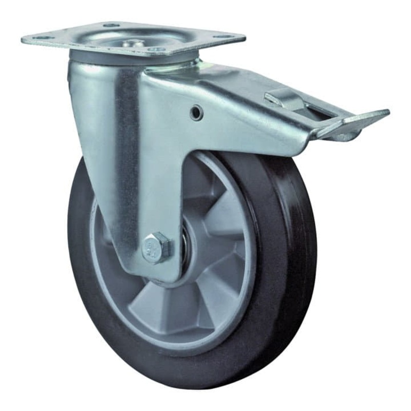 BS ROLLEN Rueda giratoria para carga pesada  125 mm capacidad de carga 200 kg (3000275448)