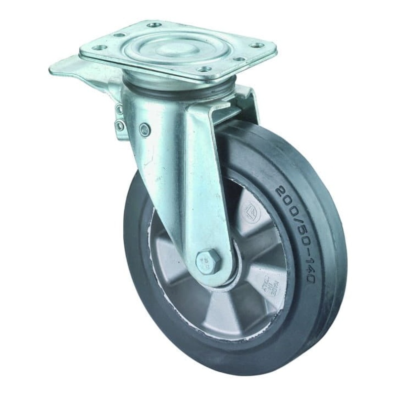 BS ROLLEN Rueda giratoria para carga pesada  200 mm capacidad de carga 450 kg (3000275479)