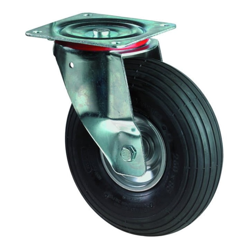 BS ROLLERS Rueda neumtica rueda  260 mm capacidad de carga 200 kg (3000275802)