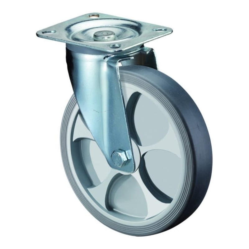 Rueda giratoria BS ROLLEN  100 mm capacidad de carga 110 kg (3000275588)