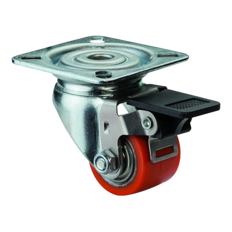 Rueda giratoria BS ROLLS con freno  50 mm capacidad de carga 120 kg (3000275163)
