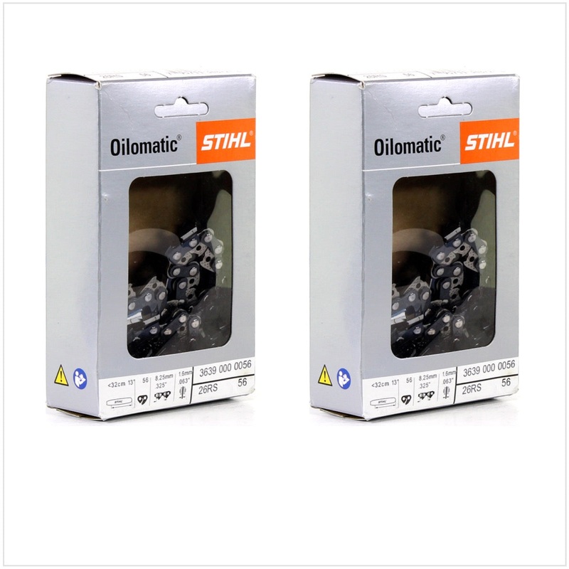 Cadena de sierra STIHL Oilomatic 2 piezas 325" 1.6mm 32cm Rapid Super (3639 000 0056)