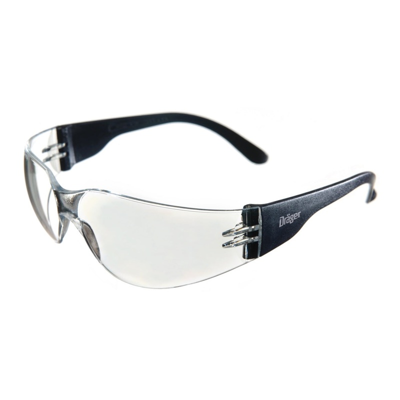 Gafas de seguridad Drger X-pect 8310 con patillas oscuras, resistentes a araazos y antivaho (R58249)