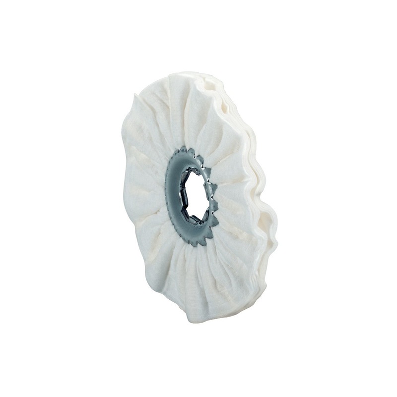8 Nylon web polishing rings, soft, 100 x 10 mm