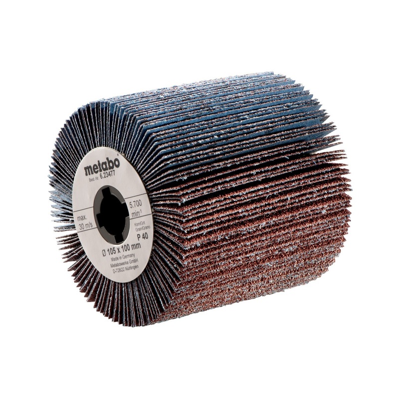 Flap wheel 105 x 100 mm, P 180