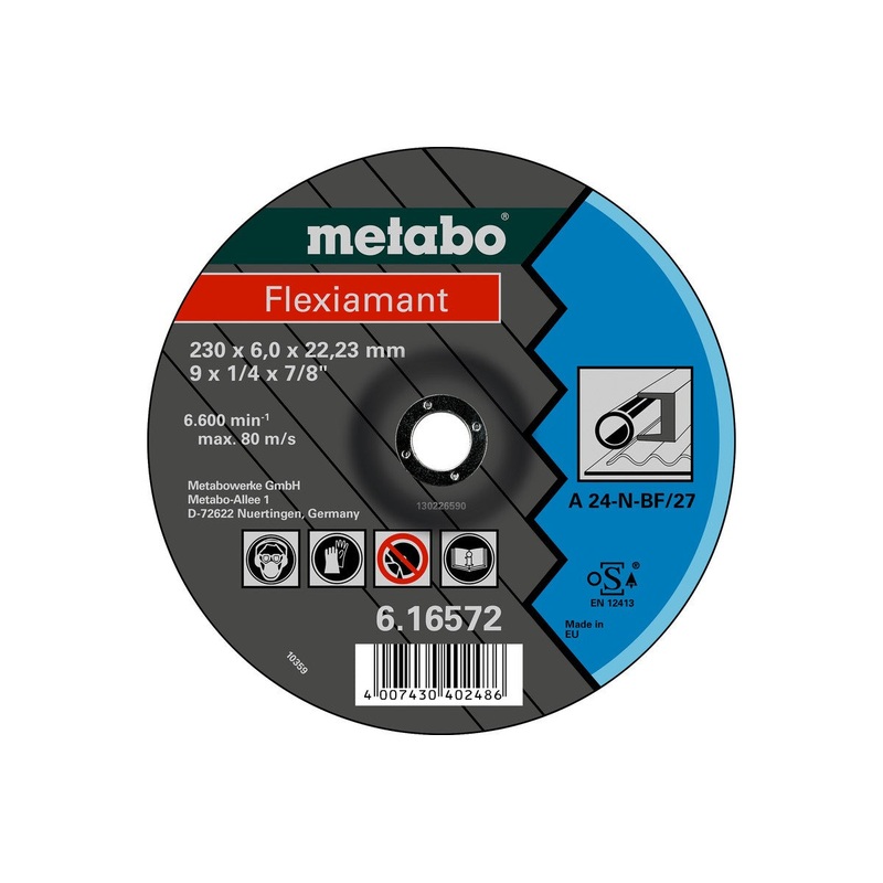 Flexiamant 180x6.0x22.23 steel, SF 27
