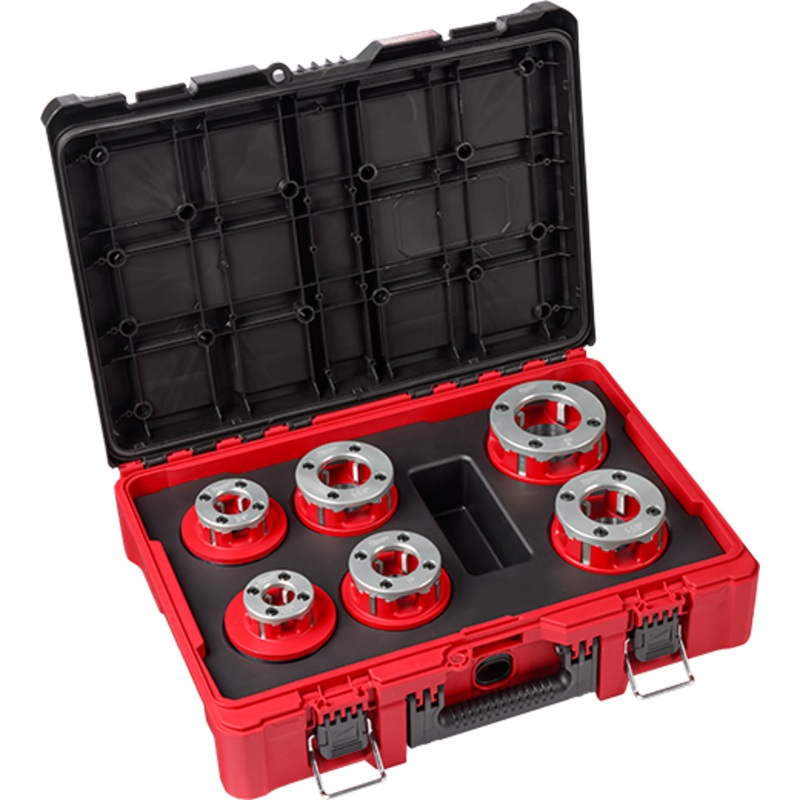 1/2"-2" HIGH SPEED NPT Portable Pipe Threading Forged Aluminum Die Head Kit