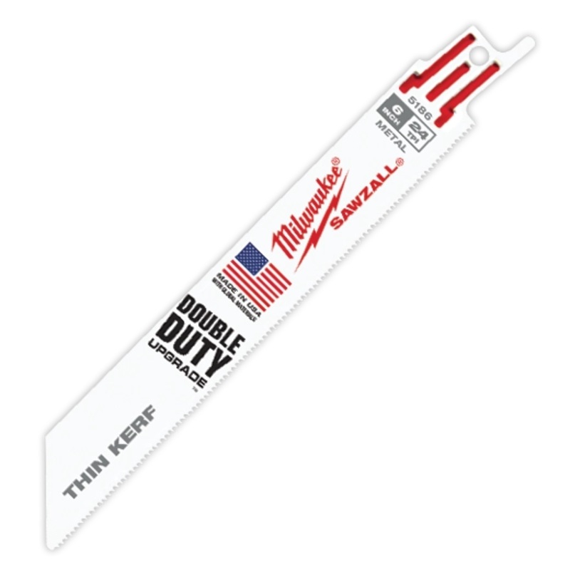 6" 24 TPI SAWZALL Blades (25 Pk)