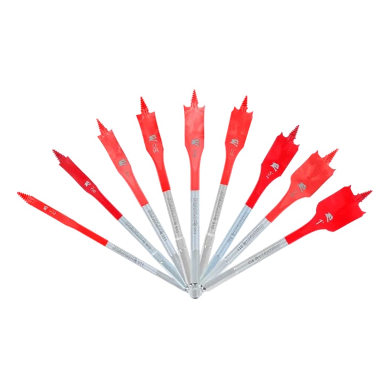 9 pc Spade Bit Set