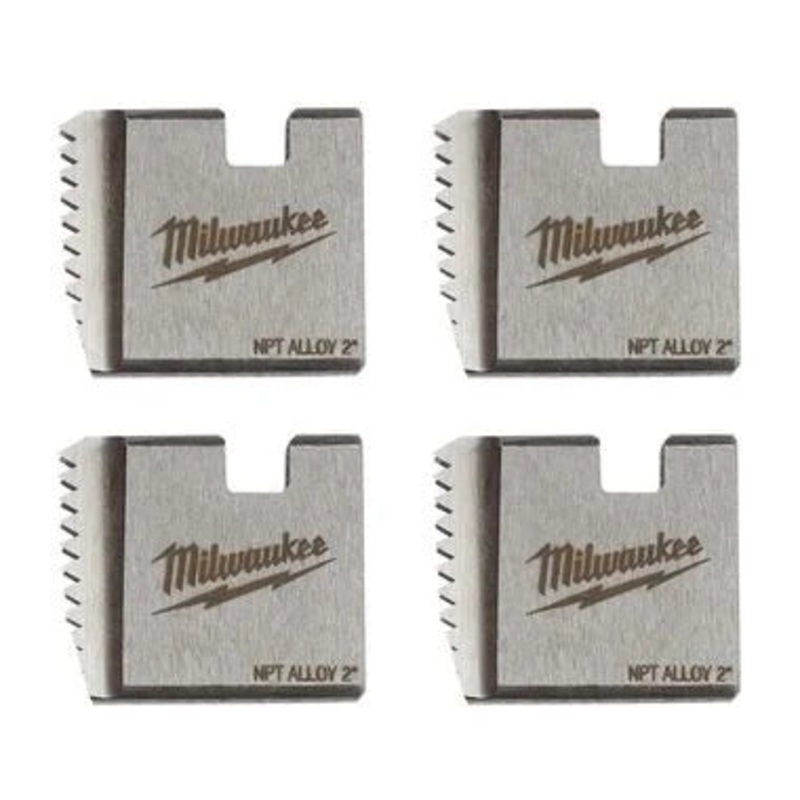 Milwaukee 2" ALLOY NPT Portable Pipe Threading Dies