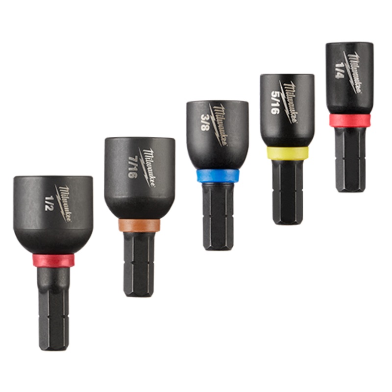 SHOCKWAVE Impact Duty Insert Magnetic Nut Driver Set 5PC