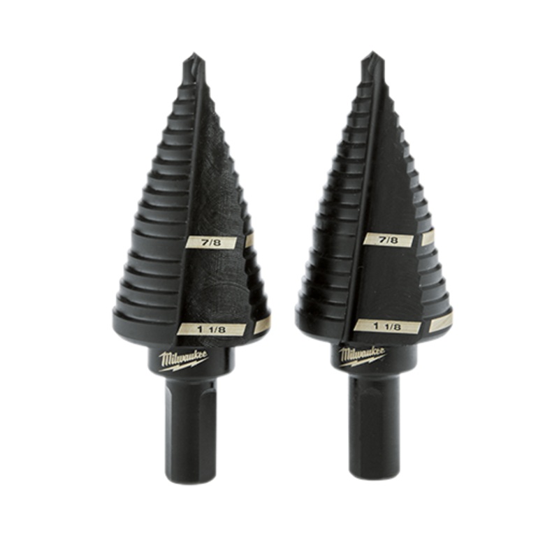 Step Drill Bit Set #9 - 2PC