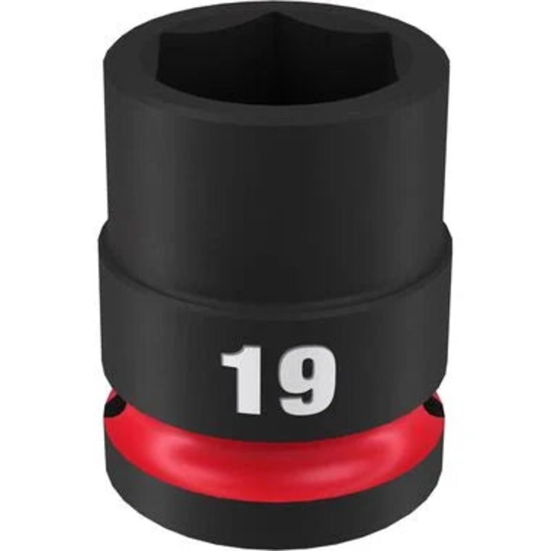 1/2""Drv 19MM Std 6P Skt