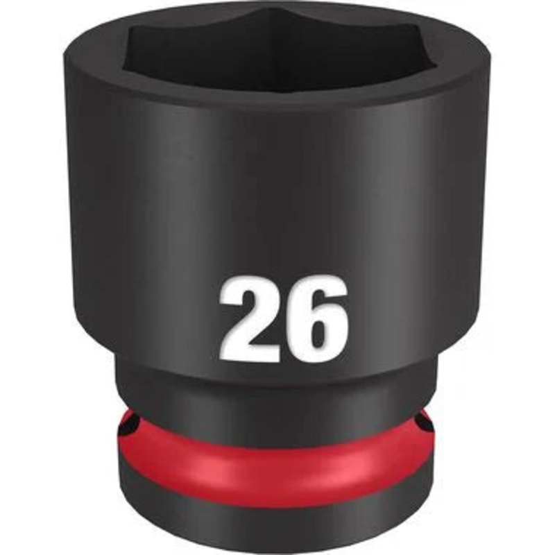 1/2""Drv 26MM Std 6P Skt
