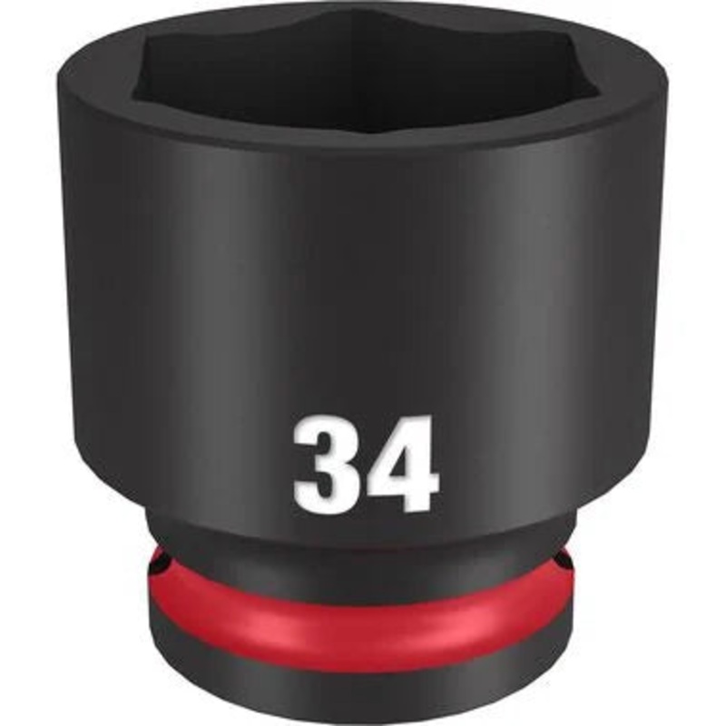 1/2""Drv 34MM Std 6P Skt