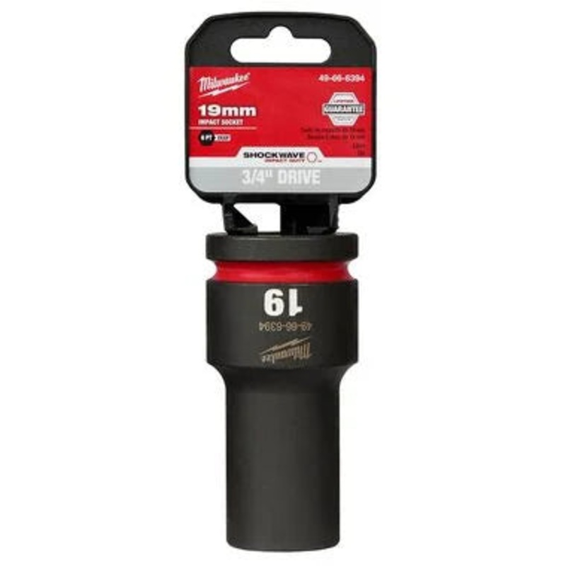 3/4""Drv 19MM Deep 6P Skt
