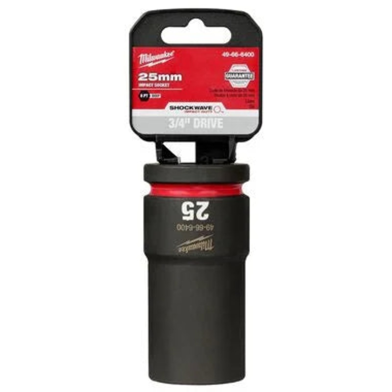 3/4""Drv 25MM Deep 6P Skt