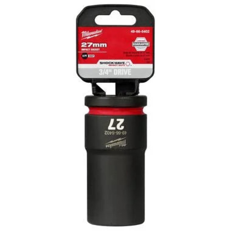 3/4""Drv 27MM Deep 6P Skt