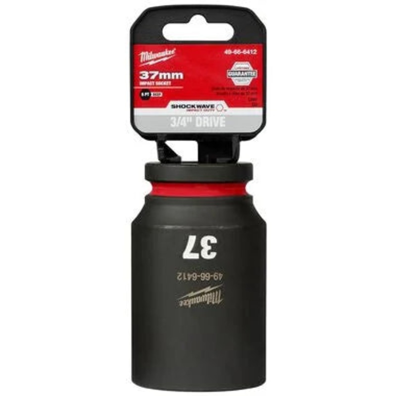 3/4""Drv 37MM Deep 6P Skt