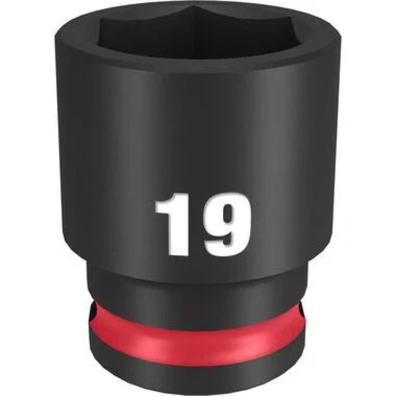 3/8""Drv 19MM Std 6P Skt