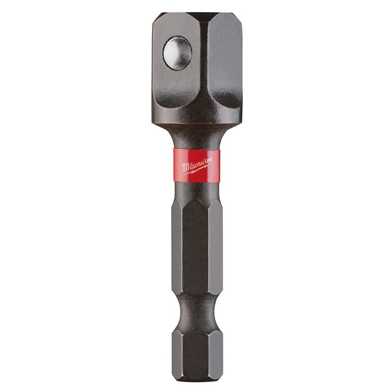SHOCKWAVE 1/4" Hex to 3/8" Square Socket Adapter