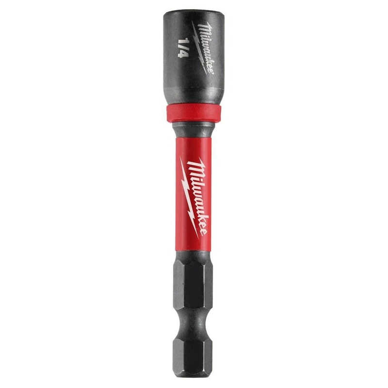 SHOCKWAVE Impact Duty 1/4 x 2-9/16 Magnetic Nut Driver BULK 10