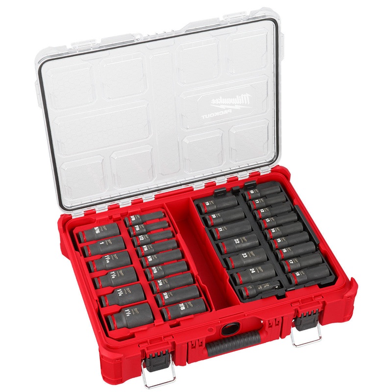 SHOCKWAVE Impact Duty Socket 1/2 Dr 31PC PACKOUT Set