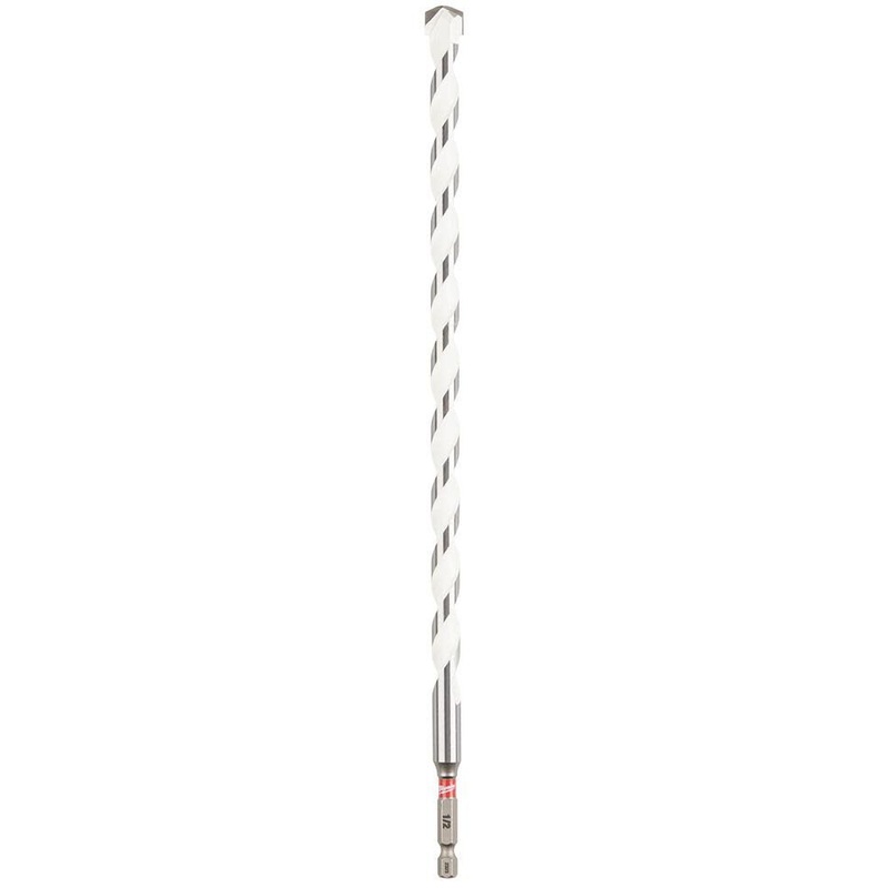 1/2" x 10" x 12" SHOCKWAVE Impact Duty Carbide Multi-Material Drill Bit