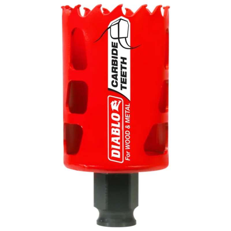 1-3/4" Carbide Teeth Hole Saw for Wood and Metal