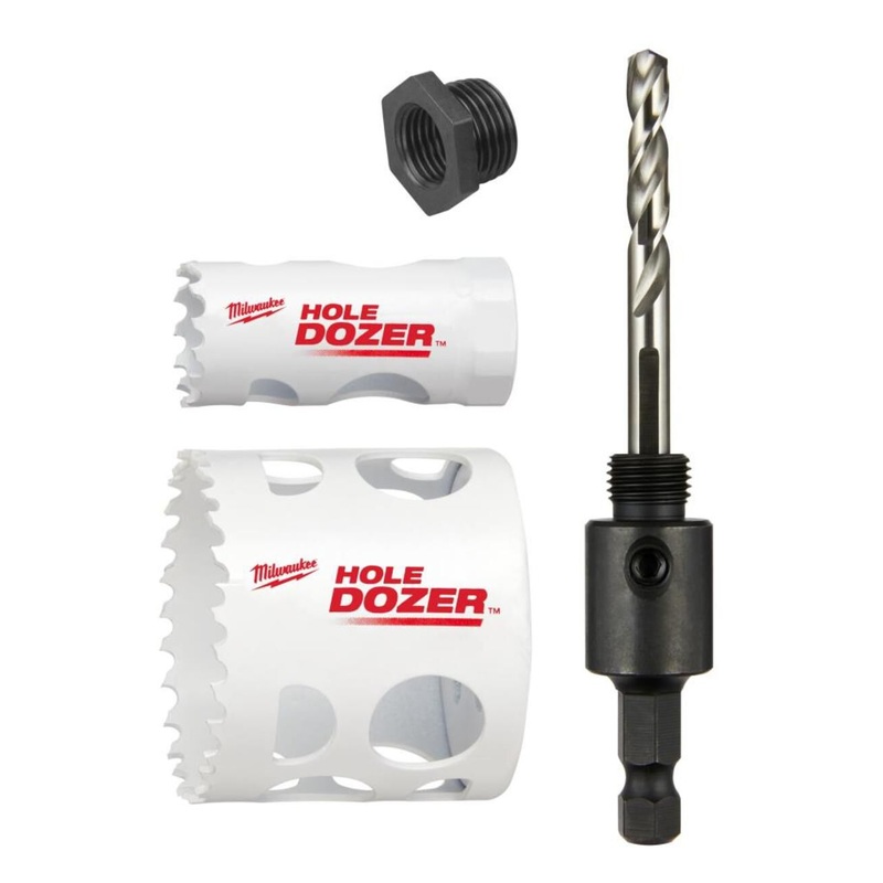 HOLE DOZER Door Lock Hole Saw Kit